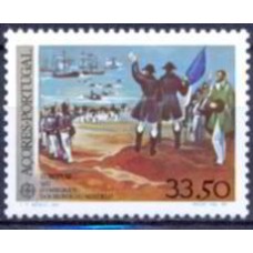 AÇO0342N-SELO SÉRIE EUROPA - FATOS HISTÓRICOS - AÇORES - 1982 - N