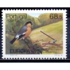 AÇO0365N-SELO SÉRIE EUROPA - PROTEÇÃO AO MEIO AMBIENTE - AÇORES - 1986 - N