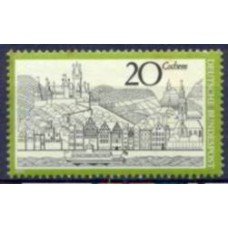 ALF0496M-SELO TURISMO: COCHEM - ALEMANHA FEDERAL - 1970 - MINT