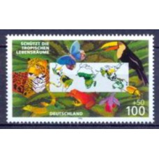 ALF1699M-SELO PROTEÇÃO AO MEIO AMBIENTE - ALEMANHA - 1996 - MINT