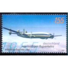 ALF2275M-SELO CINQUENTENÁRIO DO RESTABELECIMENTO DO TRÁFEGO AÉREO - ALEMANHA - 2005 - MINT