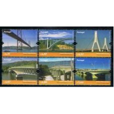 POR3342M-SÉRIE PONTES E OBRAS DE ARTE - PORTUGAL - 2008 - MINT