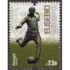 POR3910M-SELO EUSÉBIO SEMPRE (DO BLOCO) - PORTUGAL - 2014 - MINT