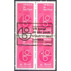 QC0537.01-QUADRA VIII BIENAL DE SÃO PAULO - 1965 - CBC SÃO PAULO