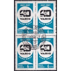 QC0567.02-QUADRA 40º ANIVERSÁRIO DA VARIG - 1967 - CPD SÃO PAULO