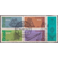 QC0769.03-QUADRA HOMENAGEM ÀS FORÇAS ARMADAS - 1972 - CBC E CPD GUANABARA