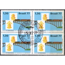 QC1022.04-QUADRA INTEGRAÇÃO NACIONAL, BATALHÃO FERROVIÁRIO E DE ENGENHARIA DE CONSTRUÇÃO - 1977 - CPD BELO HORIZONTE