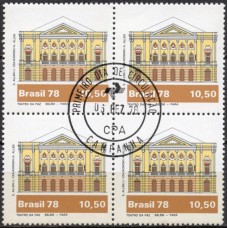 QC1076.01-QUADRA TEATROS BRASILEIROS, TEATRO DA PAZ - 1978 - CPD CAMPANHA