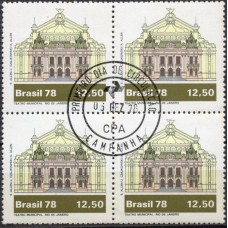 QC1078.01-QUADRA TEATROS BRASILEIROS, TEATRO MUNICIPAL DO RIO DE JANEIRO - 1978 - CPD CAMPANHA