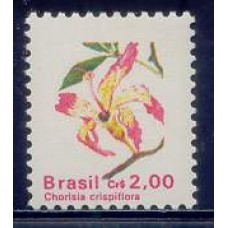 RE0677M-SELO FLORA BRASILEIRA PADRÃO CRUZEIRO, 2,00 - 1990 - MINT