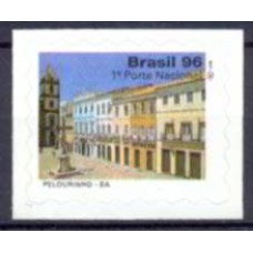 RE0727M-SELO TURISMO NO BRASIL II, PELOURINHO/BA - 1997 - MINT