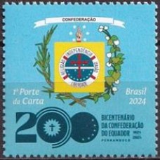 SB4156M-SELO BICENTENÁRIO DA CONFEDERAÇÃO DO EQUADOR - 2024 - MINT